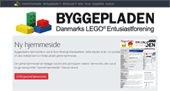 Desktop Screenshot of byggepladen.dk
